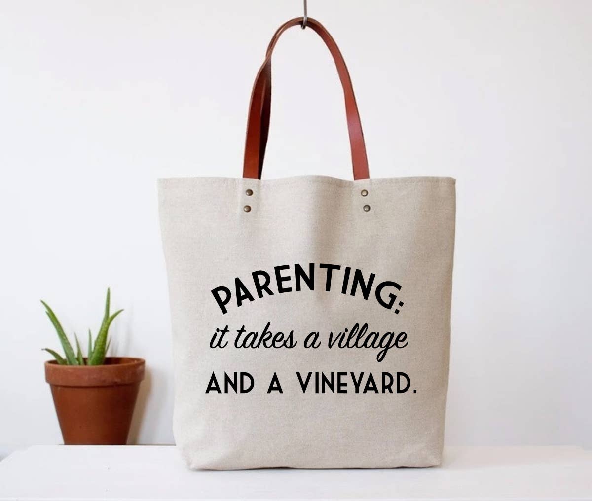 Parenting Tote Bag (mothers day gifts, spring)