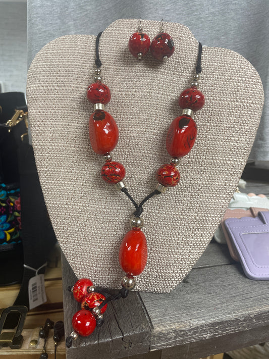 Tagua Necklace set