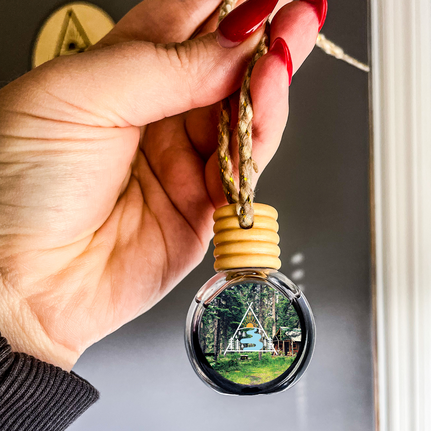 Cedar & Campfire Hanging Car Diffuser/Air Freshener