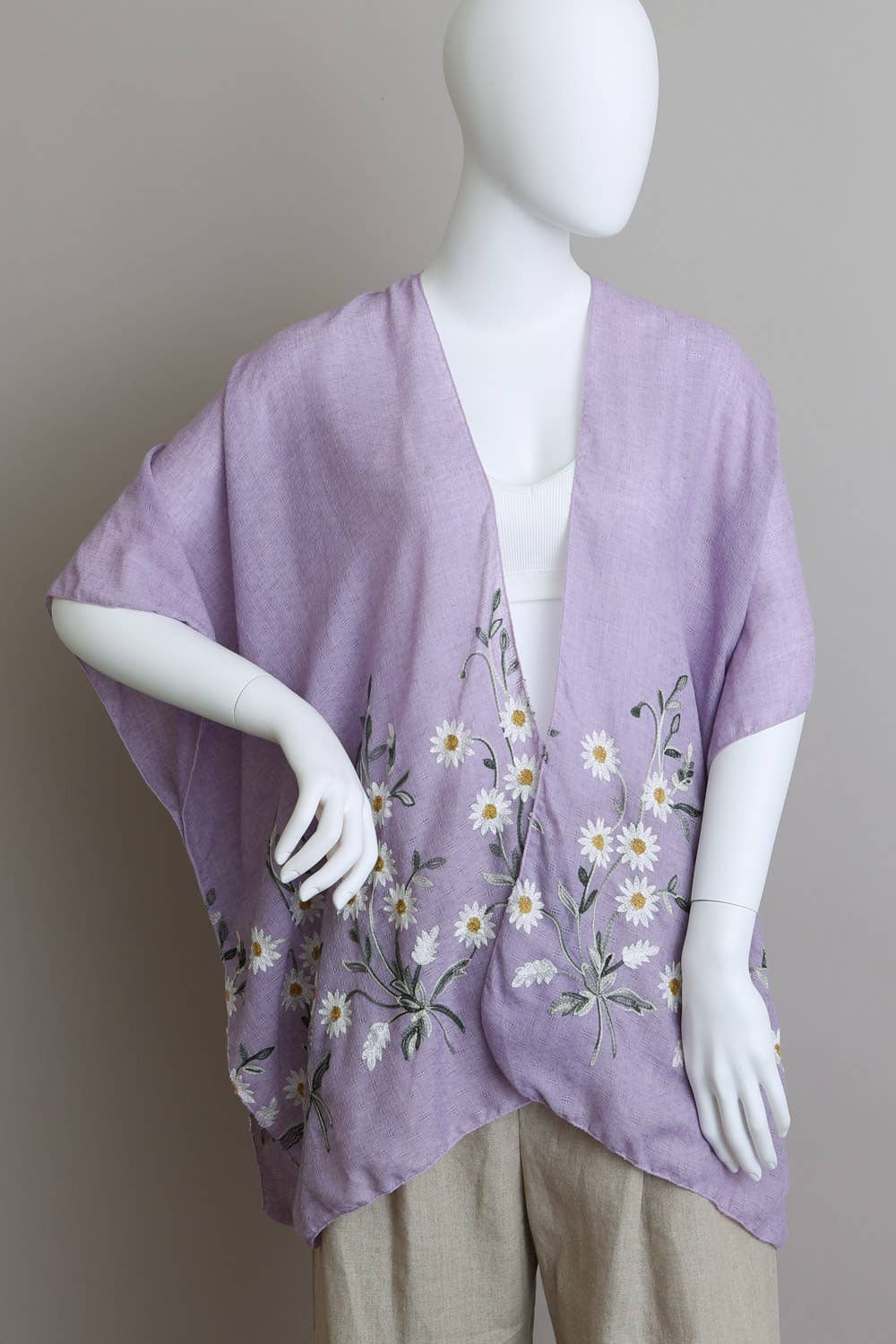 Bestselling Spring Daisy Woven Kimono 🌼